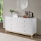 Alaterre Furniture MOD 60"W 6-Drawer Double Dresser AJMD0320WH - alternate 4